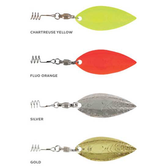 Купить Westin T36-614-168 Add-It Willow Screw Small Ложка  Chartreuse Yellow 7ft.ru в интернет магазине Семь Футов