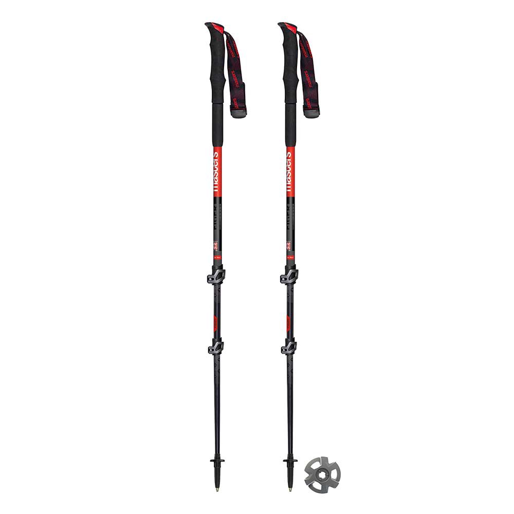 Купить Masters 01S2219 Eiger Calu столбы  Black / Red 135 cm 7ft.ru в интернет магазине Семь Футов