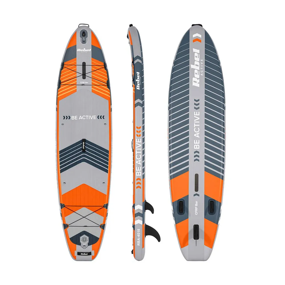 Купить Rebel rba-4518-or Надувной комплект для падлбординга Active Pro RBA-4518 Orange 92x42x26 335 cm 7ft.ru в интернет магазине Семь Футов