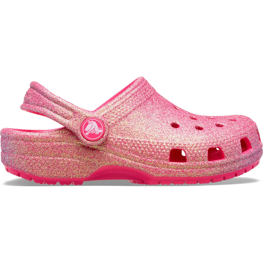 Купить Crocs 210986-6zq-c11 Деревянные башмаки Classic Iridescent Glitter Dragonfruit 35x25x15 EU 28 7ft.ru в интернет магазине Семь Футов