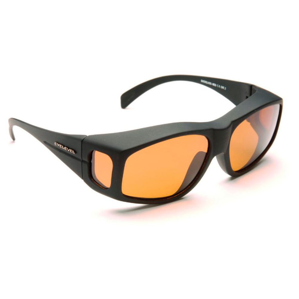 Купить Eyelevel 269133 Поверх поляризованных солнцезащитных очков Medium Black Amber/CAT2 7ft.ru в интернет магазине Семь Футов