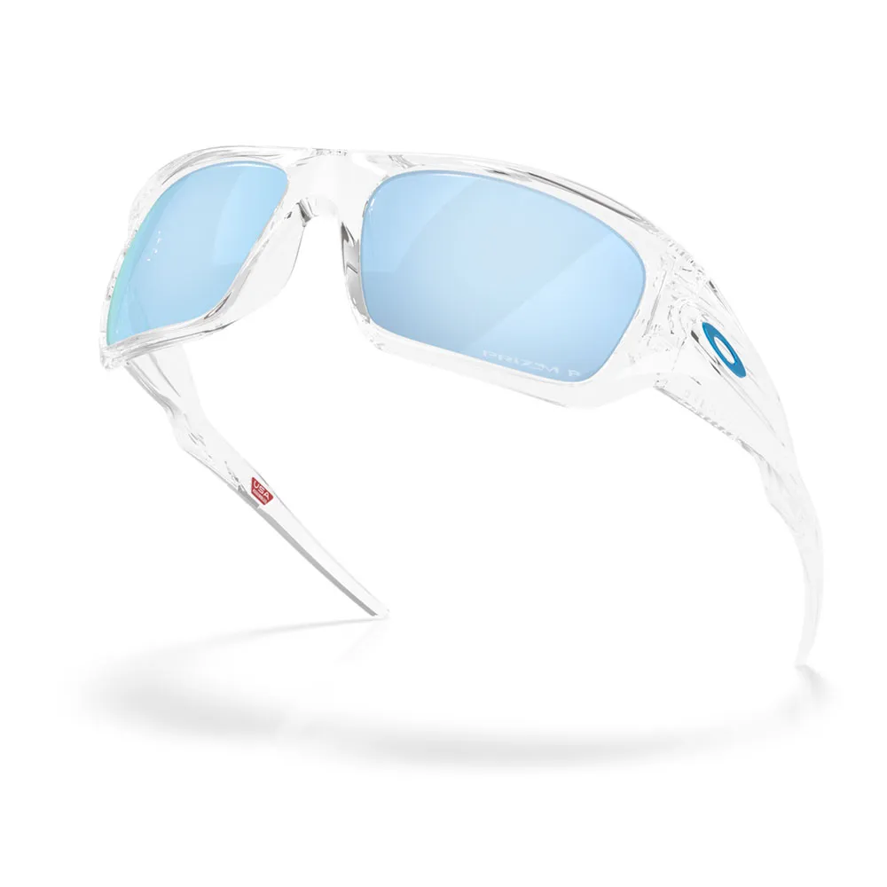 Купить Oakley OO9486-0760 поляризованные солнцезащитные очки Masseter Polished Clear Prizm Deep Water Polar/CAT3 7ft.ru в интернет магазине Семь Футов
