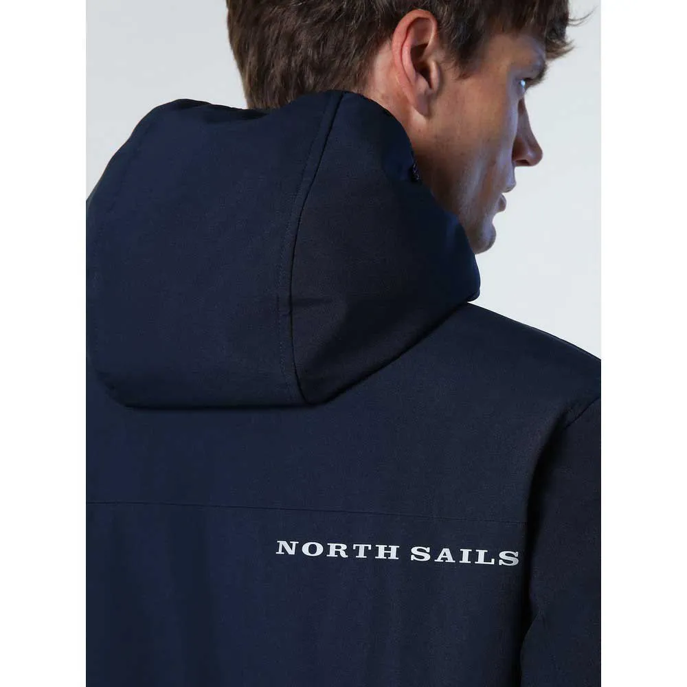 Купить North sails 603185-0802-3XL Куртка Hobart Голубой  Navy Blue 3XL 7ft.ru в интернет магазине Семь Футов