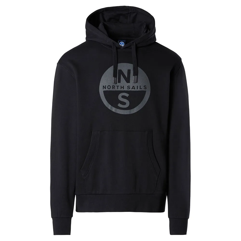 Купить North sails 691258-0999-XXL Толстовка с капюшоном Graphic Черный Black 2XL 7ft.ru в интернет магазине Семь Футов