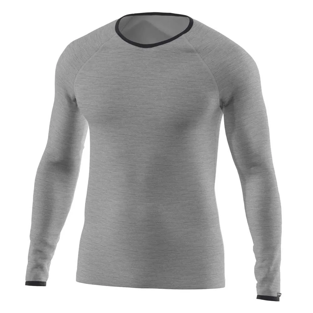 Купить Loeffler 27464-795-52 Базовый слой с длинным рукавом Transtex Merino Grey Melange 52 7ft.ru в интернет магазине Семь Футов