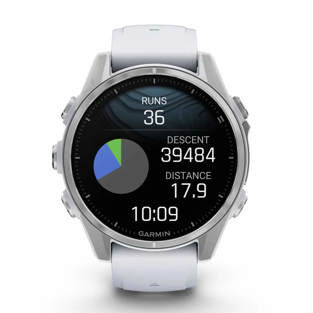 Купить Garmin 010-02903-00 Smartwatch Fenix 8 AMOLED 43 mm  White 7ft.ru в интернет магазине Семь Футов