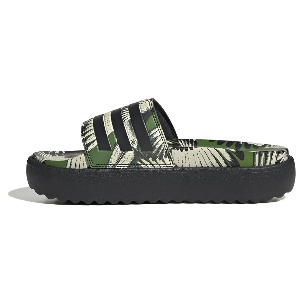 Купить adidas ji4754/8 Шлёпанцы Adilette Platform Crew Green / Core Black / Core Black 32x20x10 EU 42 7ft.ru в интернет магазине Семь Футов