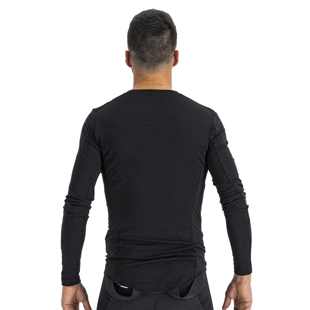 Купить Sportful 1122513-002-XXL Базовый слой с длинным рукавом Merino Layer Tee Черный Black 2XL 7ft.ru в интернет магазине Семь Футов