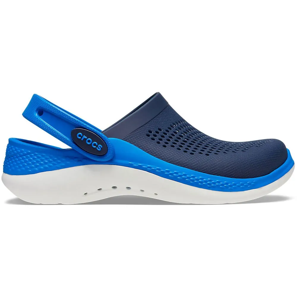 Купить Crocs 207021-4kb-j1 Деревянные башмаки Literide 360 Navy / Bright Cobalt 35x25x15 EU 32 7ft.ru в интернет магазине Семь Футов