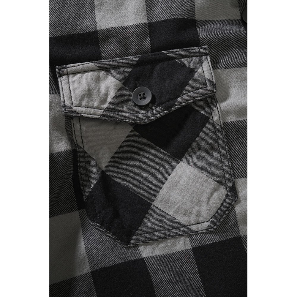 Купить Brandit 9478-221-L Куртка Lumberjack Многоцветный Black / Charcoal L 7ft.ru в интернет магазине Семь Футов