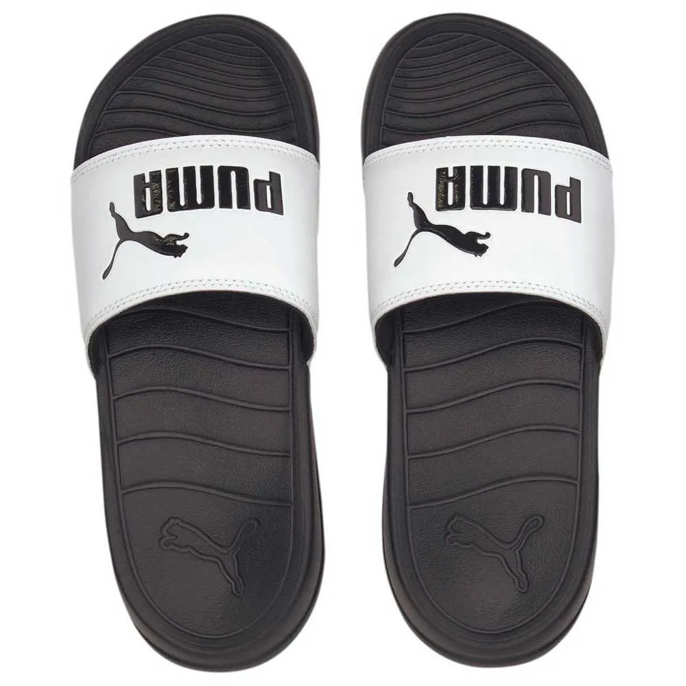Купить Puma 372017-02-280 Шлёпанцы Popcat 20 Junior Puma White / Puma Black 32x20x10 EU 38 7ft.ru в интернет магазине Семь Футов