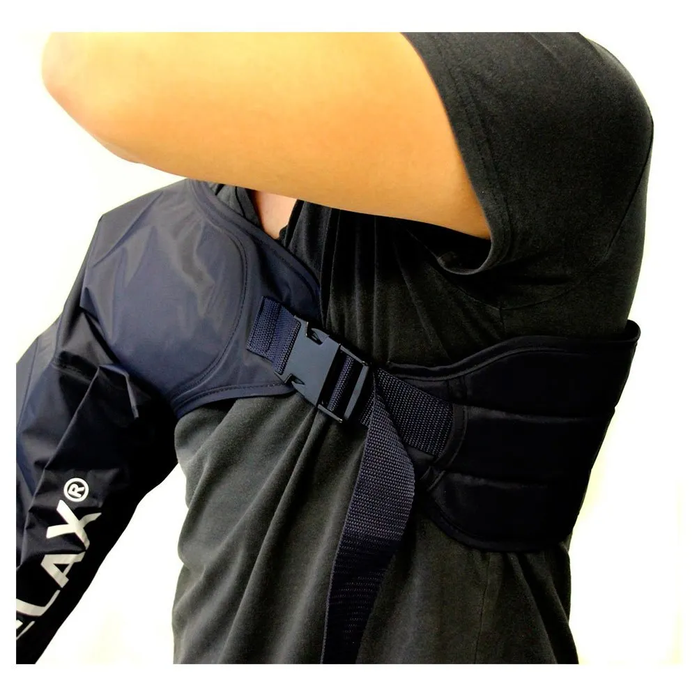 Купить Air relax 794811373124 Манжета для прессотерапии руки Navy Blue / Black 30x20x10 7ft.ru в интернет магазине Семь Футов