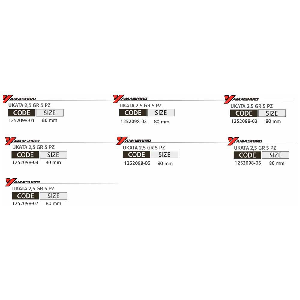 Купить Yamashiro 1252098-06 Ukata Мягкая приманка 80 mm 2.5g 06 7ft.ru в интернет магазине Семь Футов
