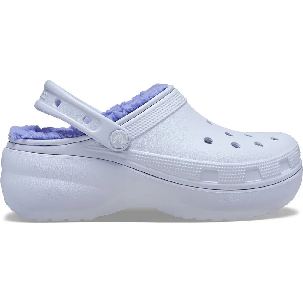 Купить Crocs 207938-5af-w5 Деревянные башмаки Classic Platform Lined Dreamscape 35x25x15 EU 34 7ft.ru в интернет магазине Семь Футов