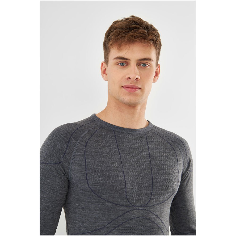 Купить Viking 500/22/7575/08/L Набор базовых слоев Lan Pro Merino Серый Dark Grey L 7ft.ru в интернет магазине Семь Футов