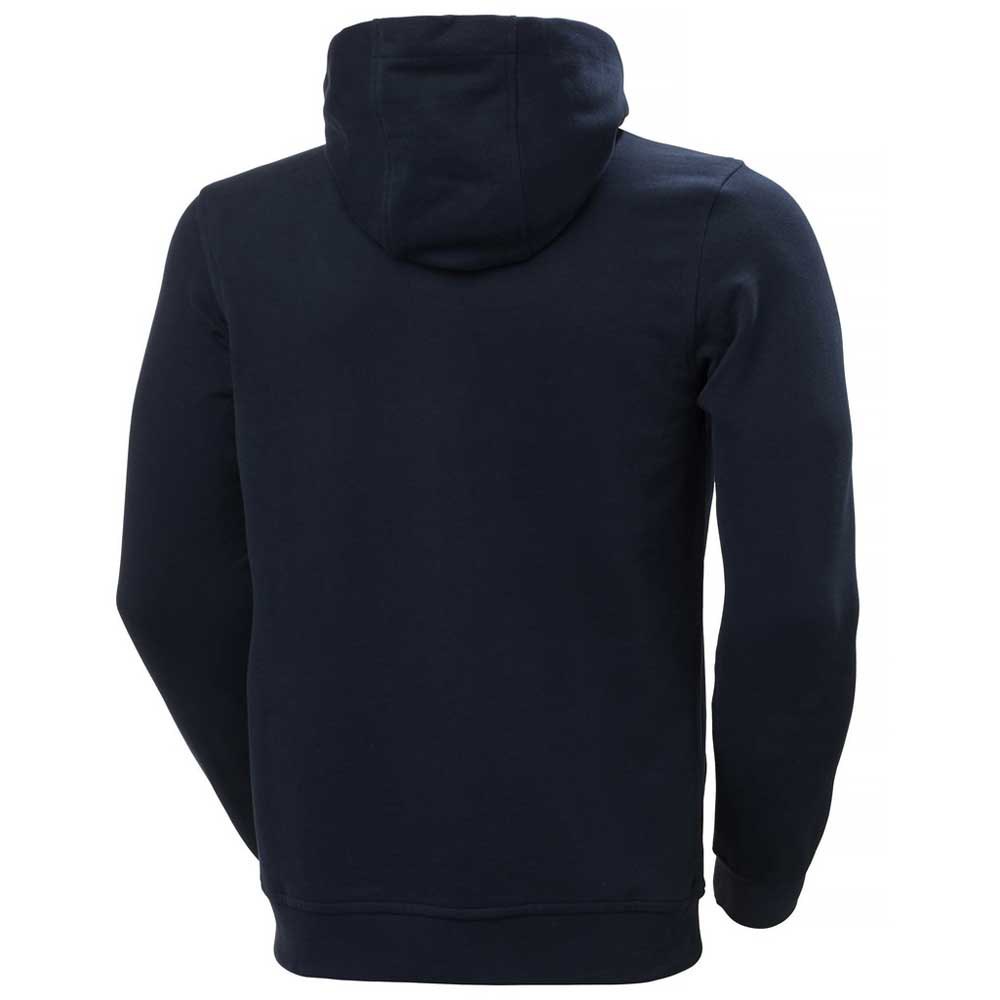 Купить Helly hansen 34163_597-L Толстовка на молнии Logo Голубой Navy L 7ft.ru в интернет магазине Семь Футов