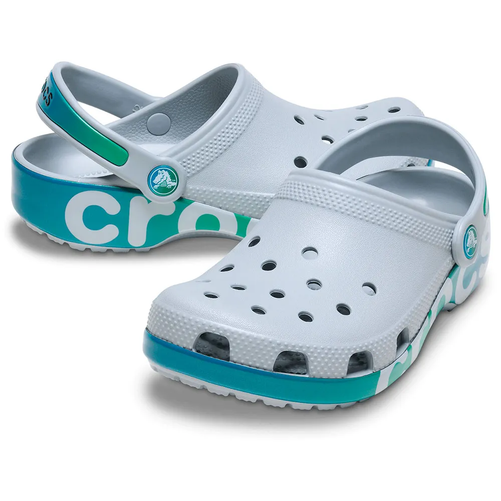 Купить Crocs 210714-1nn-c13 Деревянные башмаки Classic Reflector Mirage / Multi 35x25x15 EU 30 7ft.ru в интернет магазине Семь Футов