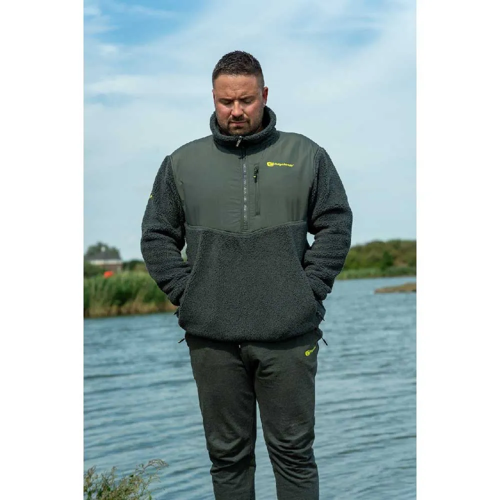Купить Ridgemonkey RMC-TPSF-GS Флис APEarel ThermaPro Sherpa  Green S 7ft.ru в интернет магазине Семь Футов