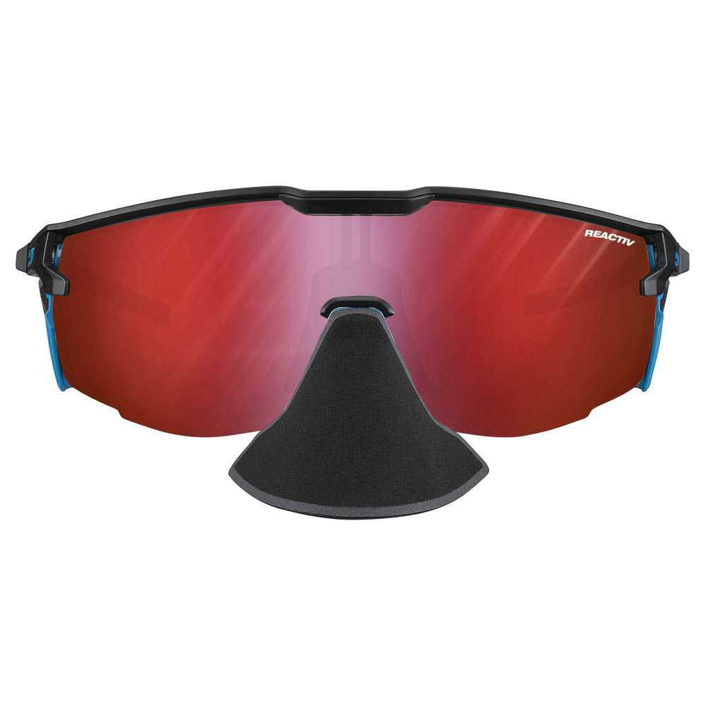 Купить Julbo J5474112 Ultimate Cover Солнцезащитные очки фотохромные поляризованные Black / Blue Reactiv/CAT0-3 HC 7ft.ru в интернет магазине Семь Футов