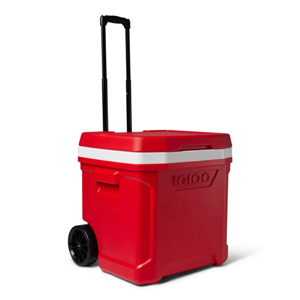 Купить Igloo coolers R-143675050-34681 Переносной жесткий кулер на колесах Profile 57L отремонтированы Red 50 x 40 x 51 cm 7ft.ru в интернет магазине Семь Футов