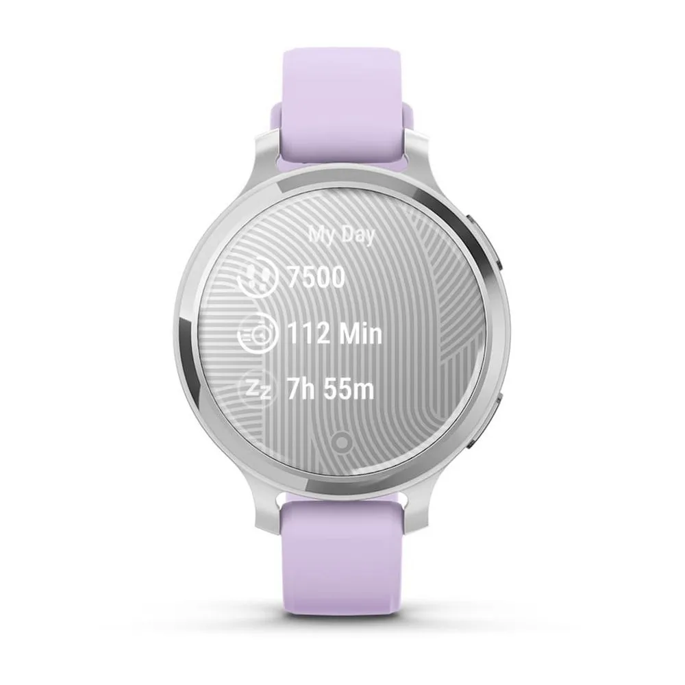 Купить Garmin 010-02891-01 Часы Lily® 2 Active Фиолетовый  Silver / Purple 7ft.ru в интернет магазине Семь Футов