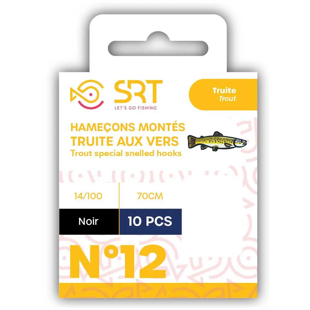 Купить Sert SETAN0077-0006-18 крючок с бородкой Trout Special Worm 70 cm 0.180 mm Бесцветный Black 6 7ft.ru в интернет магазине Семь Футов