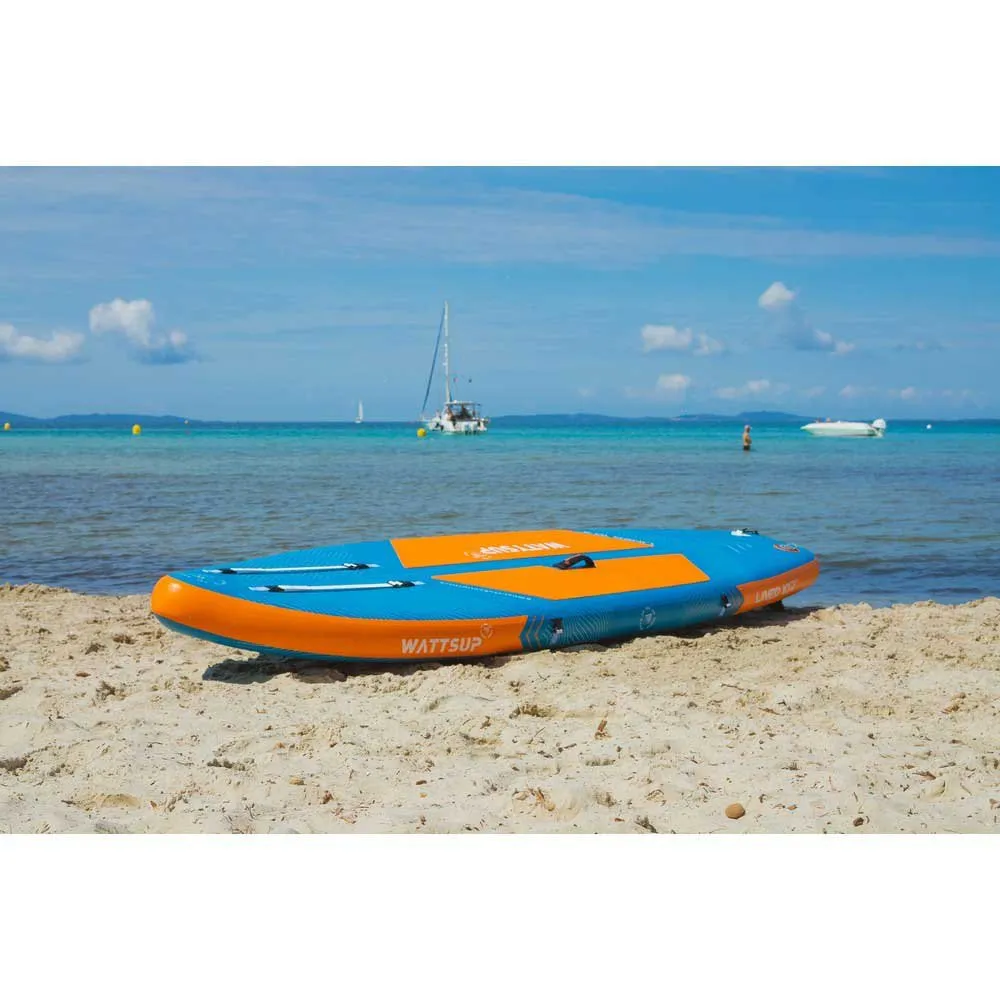 Купить Wattsup pb-wlined102 Надувной комплект для падлбординга Lined 10´2´´ Bue / Orange 93x34x24 310 cm 7ft.ru в интернет магазине Семь Футов