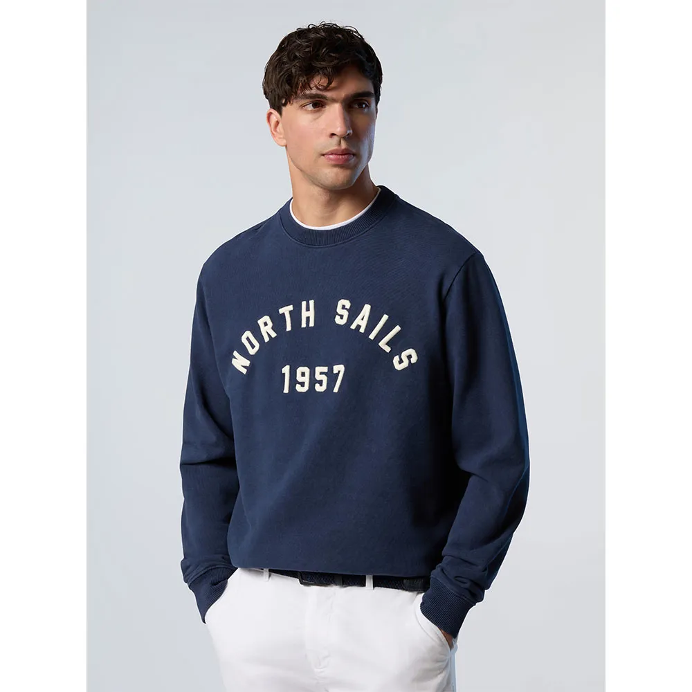 Купить North sails 691413-0802-S Толстовка Graphic 691413 Голубой Navy Blue S 7ft.ru в интернет магазине Семь Футов