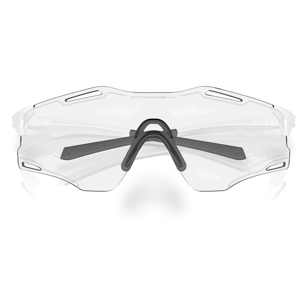 Купить Oakley OO9512-0139 Фотохромные солнцезащитные очки Cybr zero Matte White Clear Photochromic Black/CAT0-3 7ft.ru в интернет магазине Семь Футов