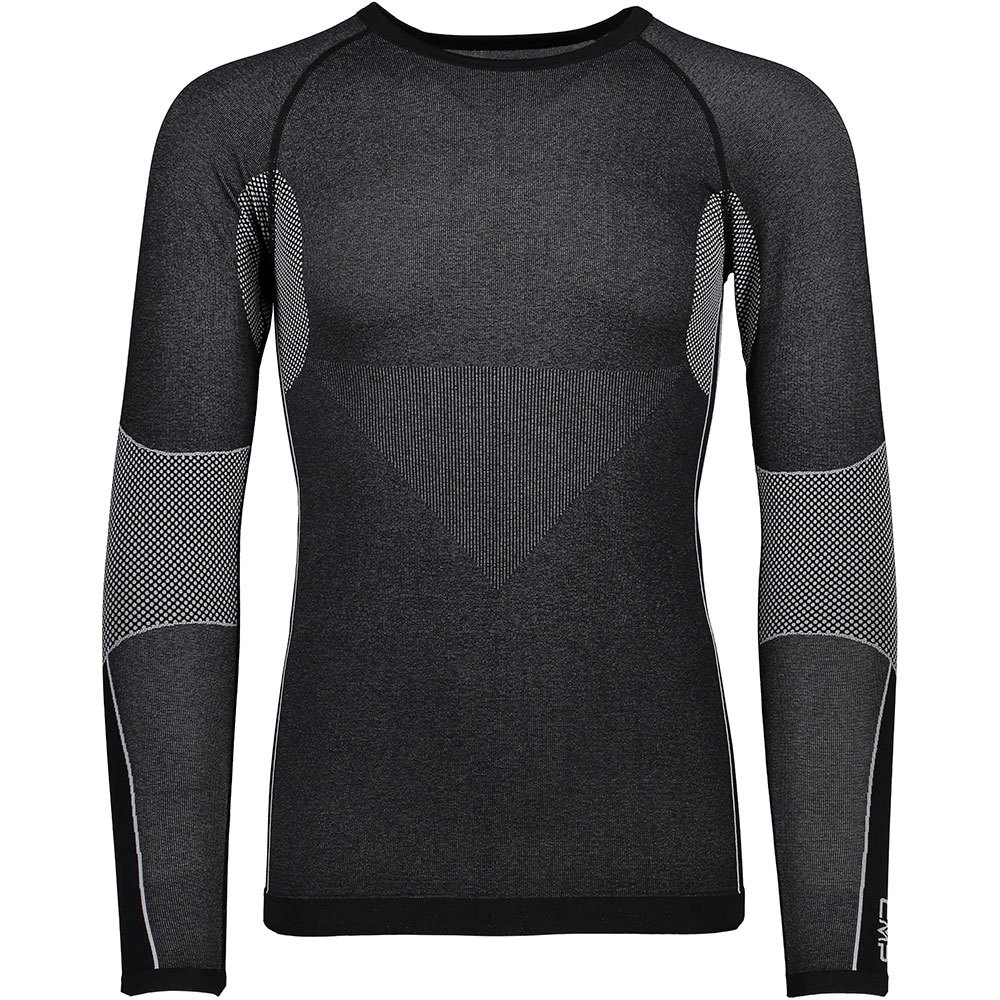 Купить CMP 3Y97800_U901-L/XL Базовый слой с длинным рукавом Underwear Sweat Seamless 3Y97800 Черный Black L-XL 7ft.ru в интернет магазине Семь Футов