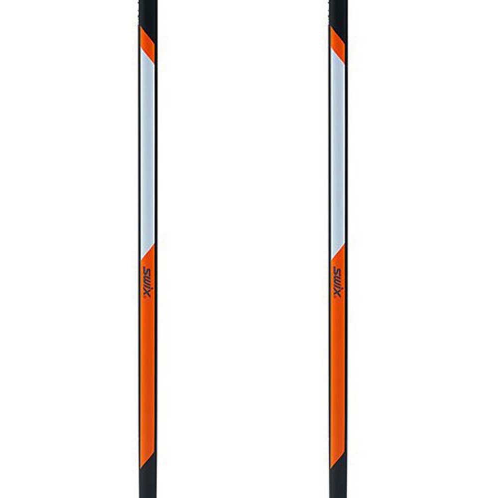 Купить Swix NW320-00-1200 Nordic Walking CT3 UCC Twist&Go Just Click Поляки Черный Black / White / Orange 120 cm 7ft.ru в интернет магазине Семь Футов