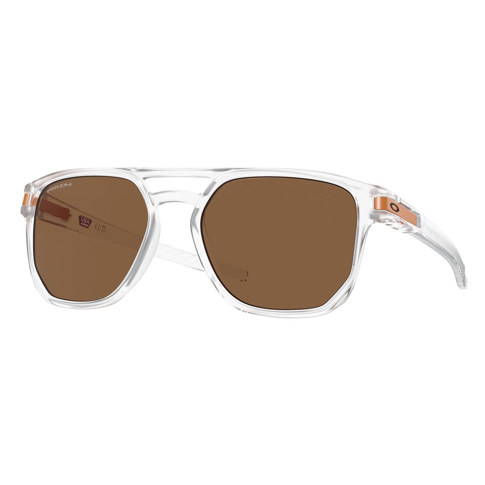 Купить Oakley OO9436-1154 Солнцезащитные очки Latch beta Matte Clear Prizm Bronze/CAT3 7ft.ru в интернет магазине Семь Футов