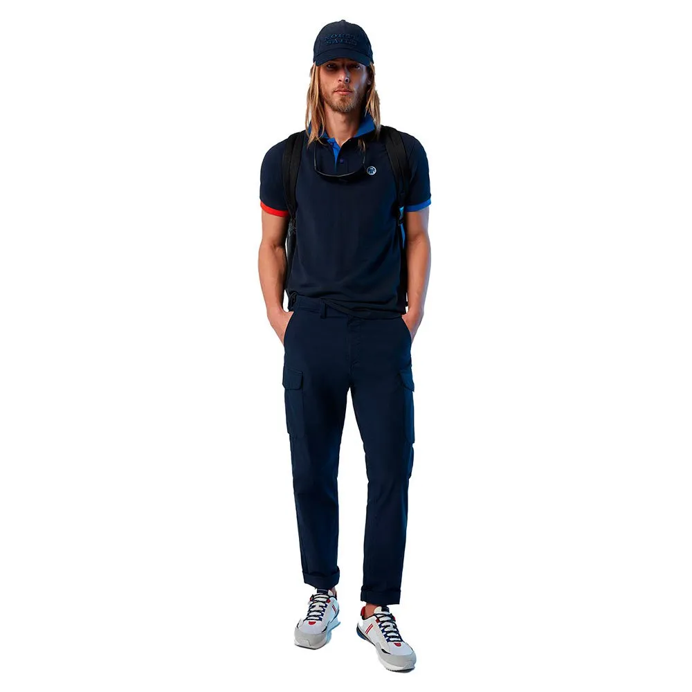 Купить North sails 692398-0802-XL Поло с короткими рукавами Graphic 692398 Голубой Navy Blue XL 7ft.ru в интернет магазине Семь Футов