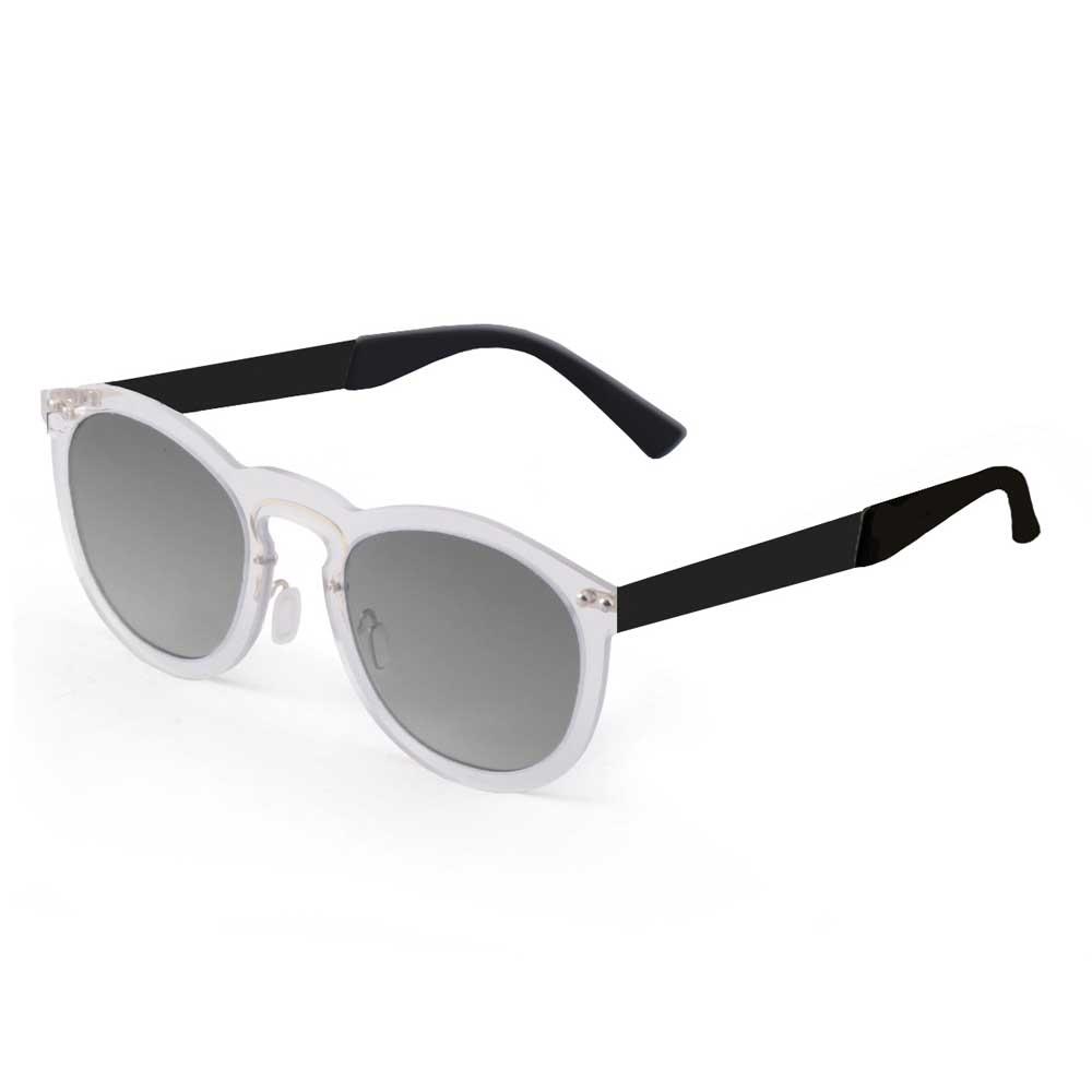 Купить Ocean sunglasses 21.27 Солнцезащитные очки Ibiza Transparent White Smoke Gradient Whith Matte Black Temple/CAT2 7ft.ru в интернет магазине Семь Футов