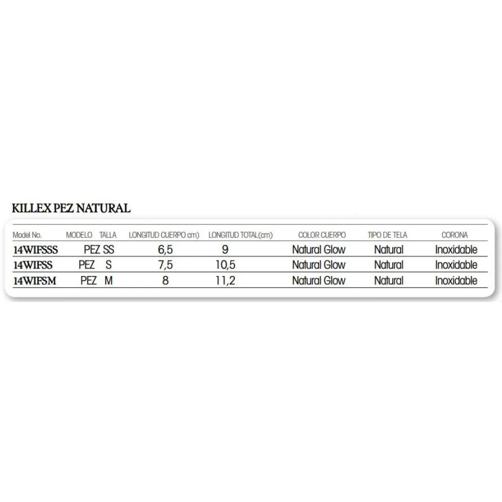 Купить Williamson WI5824078 Killex Natural Кальмар 112 Mm Многоцветный CHGHS 7ft.ru в интернет магазине Семь Футов