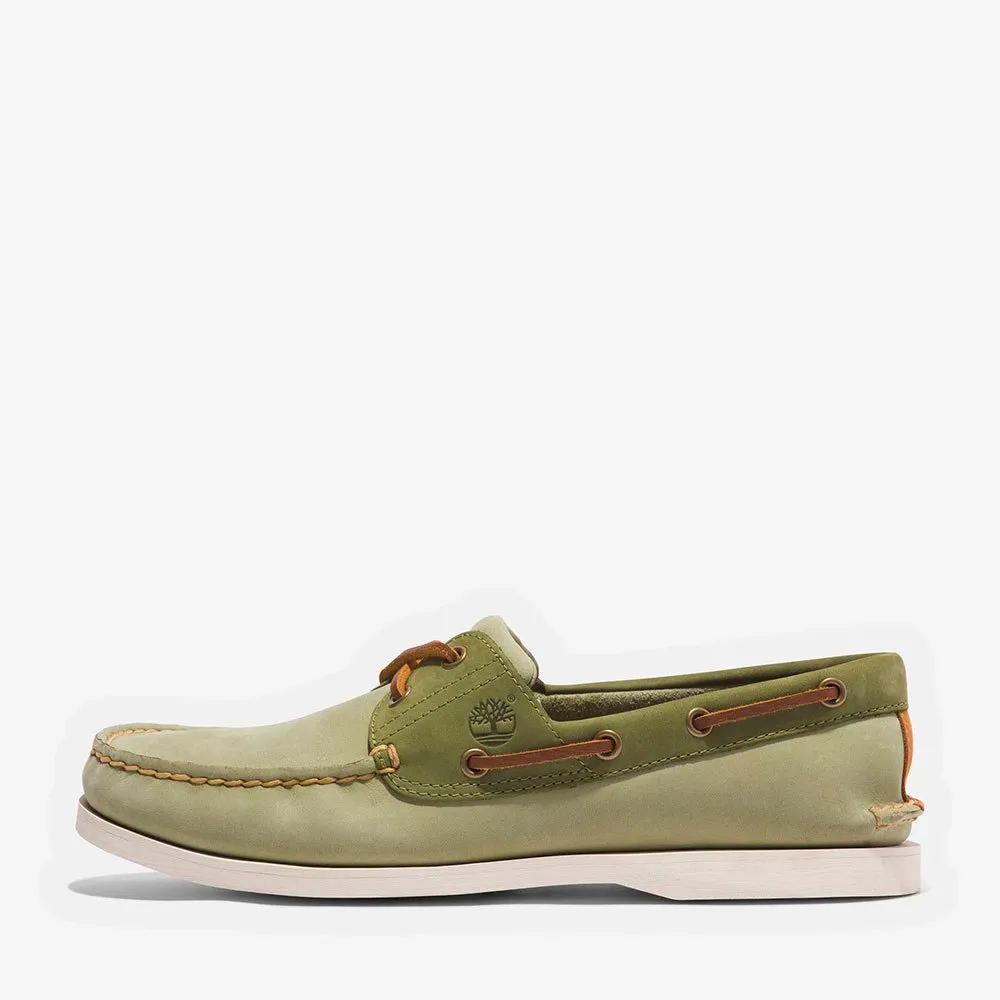 Купить Timberland tb0a4187ep01w-120 Палубные туфли Classic Light Green Nubuck 35x25x15 EU 46 7ft.ru в интернет магазине Семь Футов
