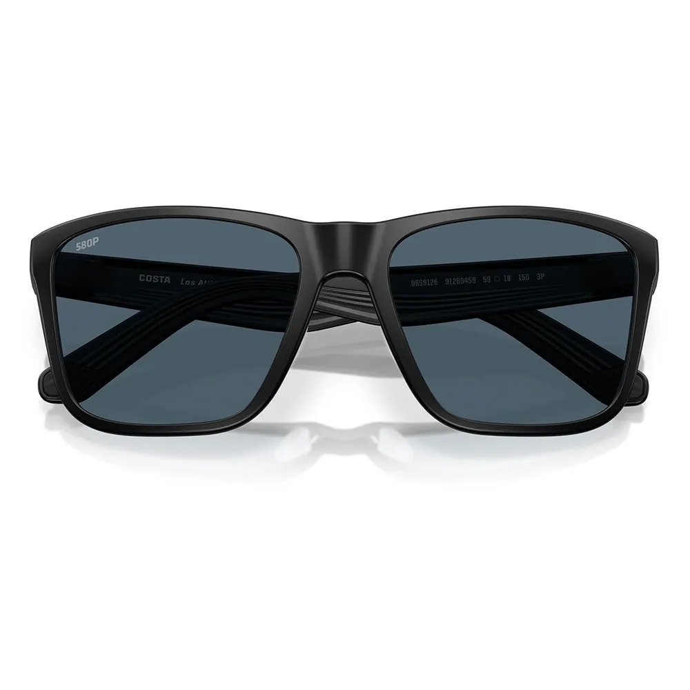 Купить Costa 06S9126-91260459 поляризованные солнцезащитные очки Los alijos Matte Black 01 Gray 580P/CAT3 7ft.ru в интернет магазине Семь Футов