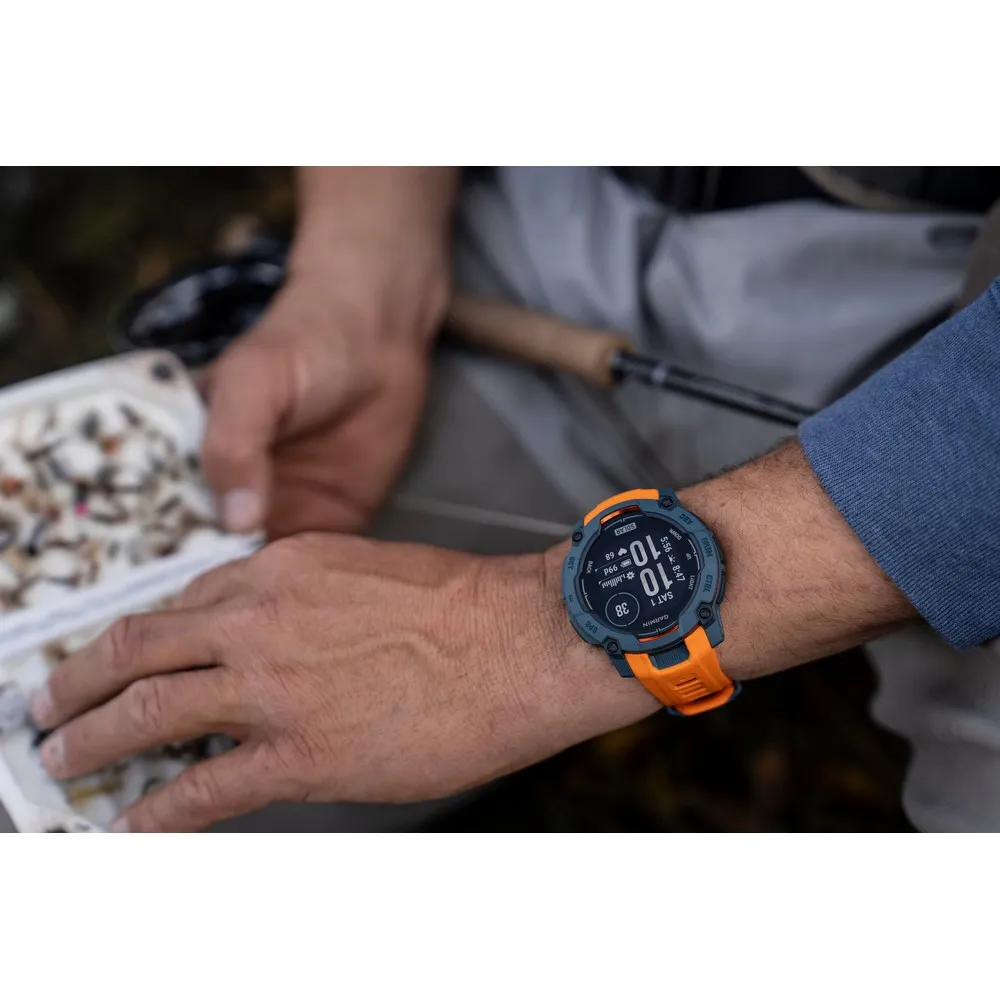 Купить Garmin 010-02935-01 Часы Instinct 3 50 mm Solar Оранжевый Grey / Orange 7ft.ru в интернет магазине Семь Футов
