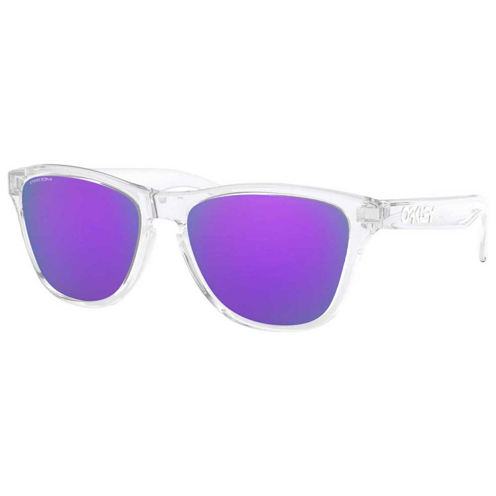 Купить Oakley OJ9006-1453 Frogskins XS Prizm Солнцезащитные Очки Polished Clear Prizm Violet/CAT3 7ft.ru в интернет магазине Семь Футов