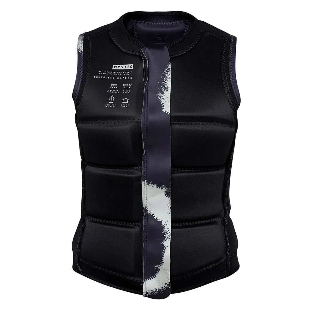 Купить Mystic 35005.250695-905-m Спасательный жилет для женщин Evoke impact wake Black Allover 40x30x8 7ft.ru в интернет магазине Семь Футов