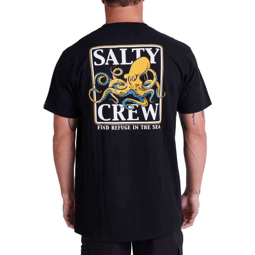 Купить Salty crew 20035490-BLK-XXL Футболка с коротким рукавом Ink Slinger Standard Черный Black 2XL 7ft.ru в интернет магазине Семь Футов