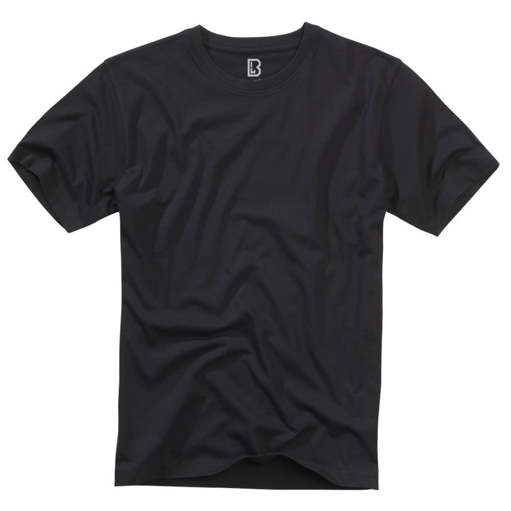 Купить Brandit 4200-2-XXL Футболка с коротким рукавом T-Shirt Черный Black 2XL 7ft.ru в интернет магазине Семь Футов