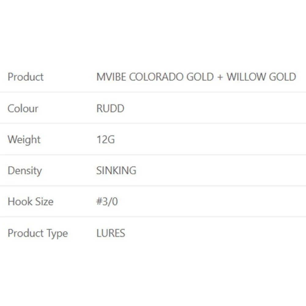 Купить Westin P247-1107-105-UNIT Spinnerbait Mvibe Colorado Gold Willow Gold 3/0 12g Желтый Rudd 7ft.ru в интернет магазине Семь Футов