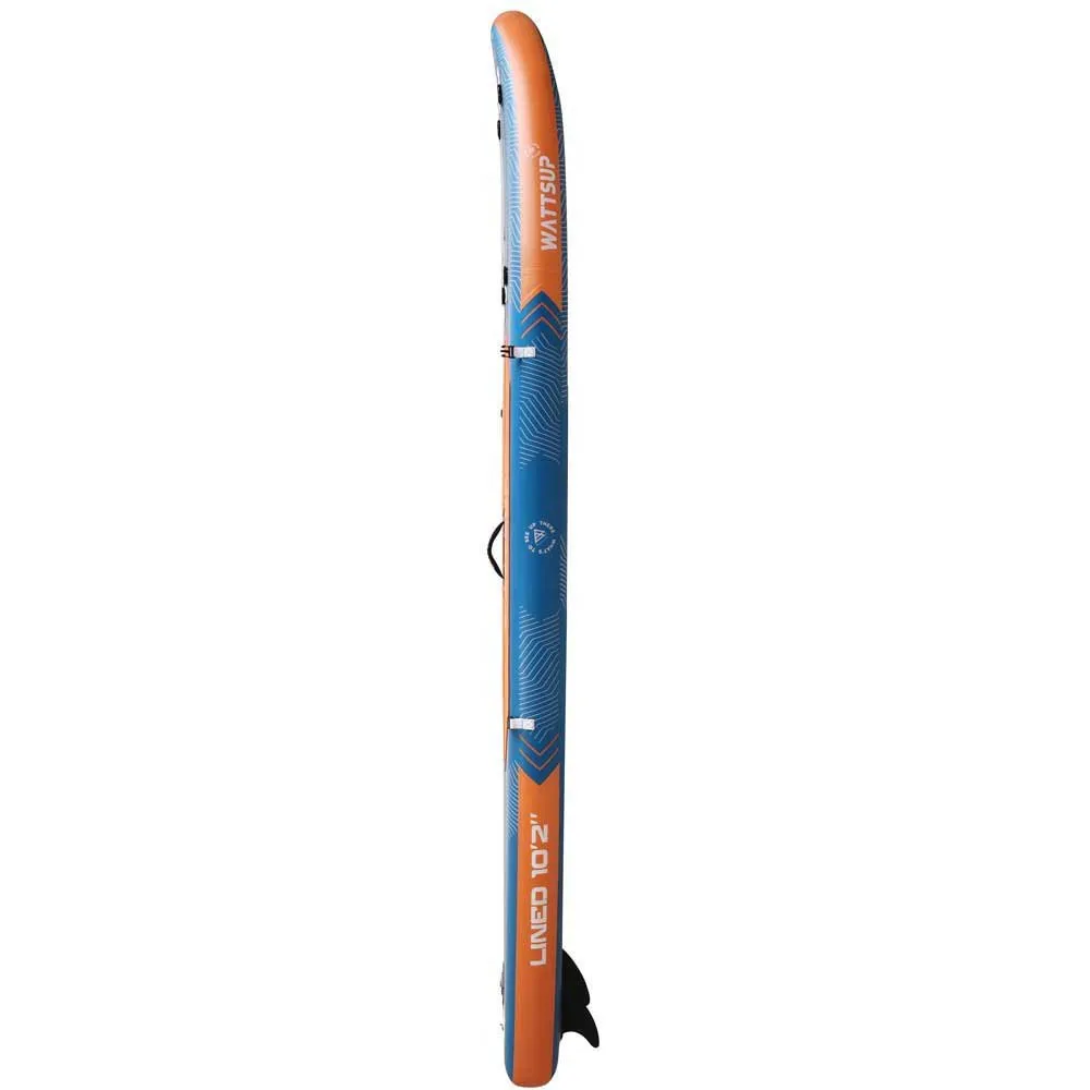 Купить Wattsup pb-wlined102 Надувной комплект для падлбординга Lined 10´2´´ Bue / Orange 93x34x24 310 cm 7ft.ru в интернет магазине Семь Футов