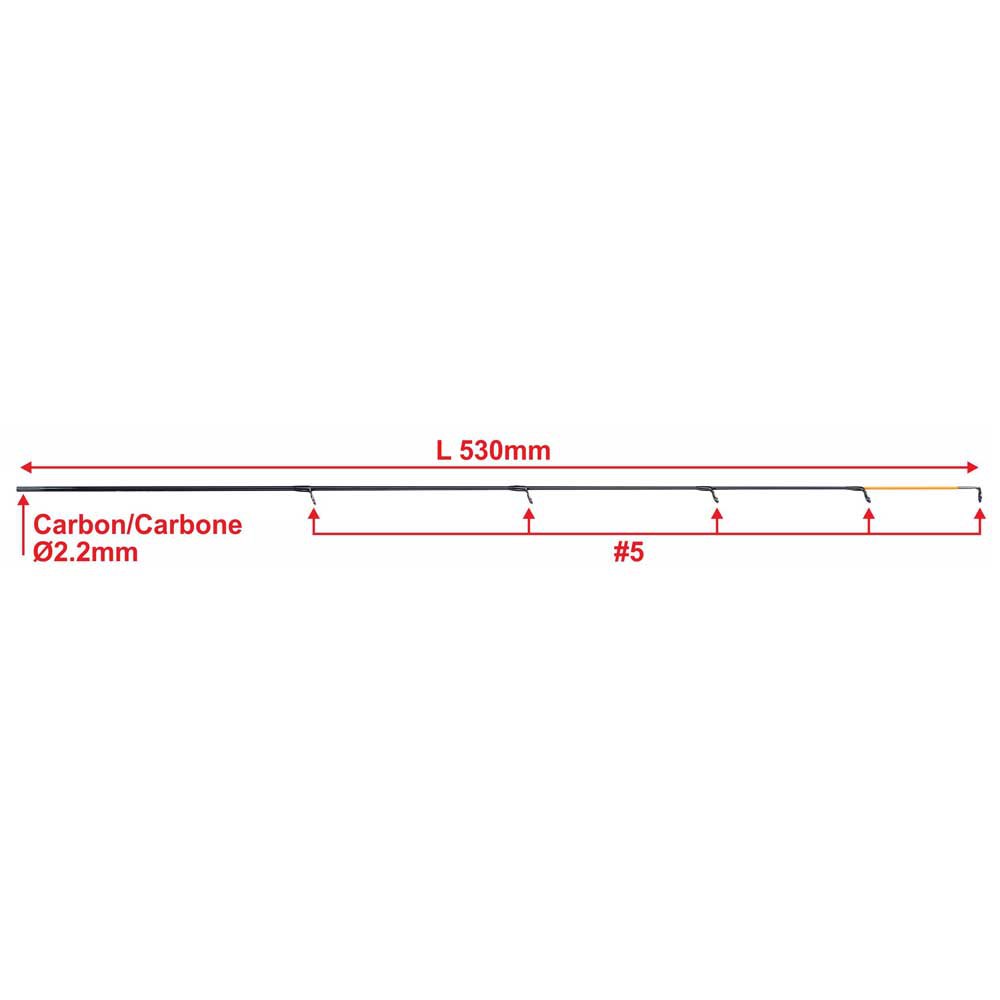 Купить Garbolino GOFRL8126-C-1 C225-100 2.2 mm Твердый угольный наконечник колчана Grey / Yellow 1 Oz 7ft.ru в интернет магазине Семь Футов