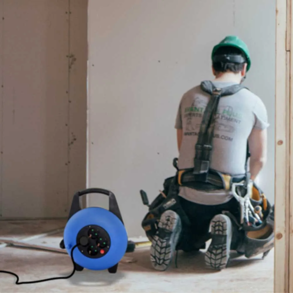Купить Silver sanz 8821 Катушка для кабеля 4 розетки 15 m Голубой Blue  Techinn 7ft.ru в интернет магазине Семь Футов