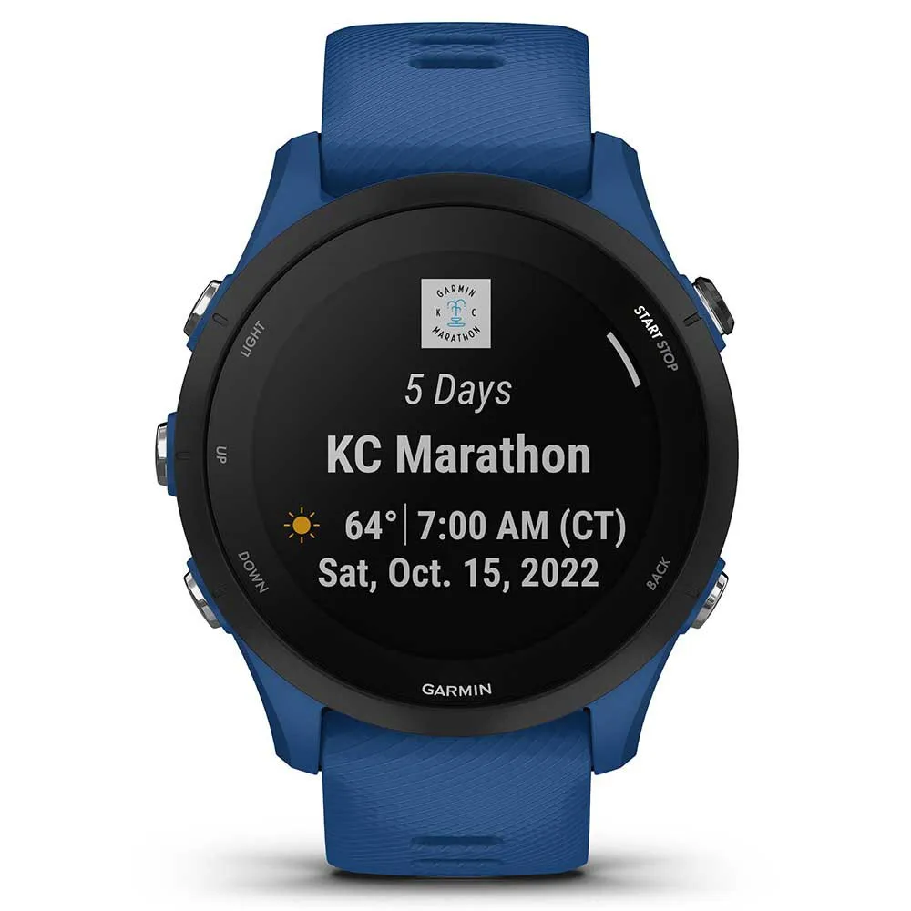 Купить Garmin R-16531974-010-02641-11 Reloj Forerunner 255 Basic reacondicionado Голубой Tidal Blue 7ft.ru в интернет магазине Семь Футов