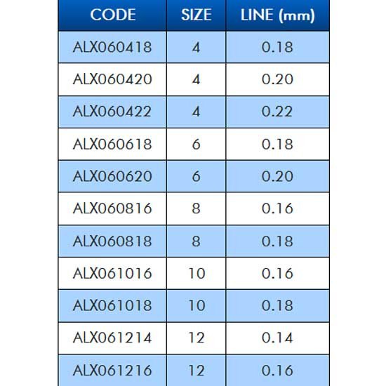 Купить Colmic ALX060620 крючок с бородкой NK800 0.200 mm 70 cm Nickel 6 7ft.ru в интернет магазине Семь Футов