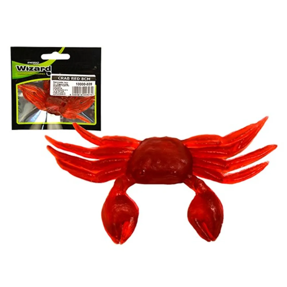 Купить Wizard 10000-330 Мягкий приманка Crab 80 mm  Orange 7ft.ru в интернет магазине Семь Футов