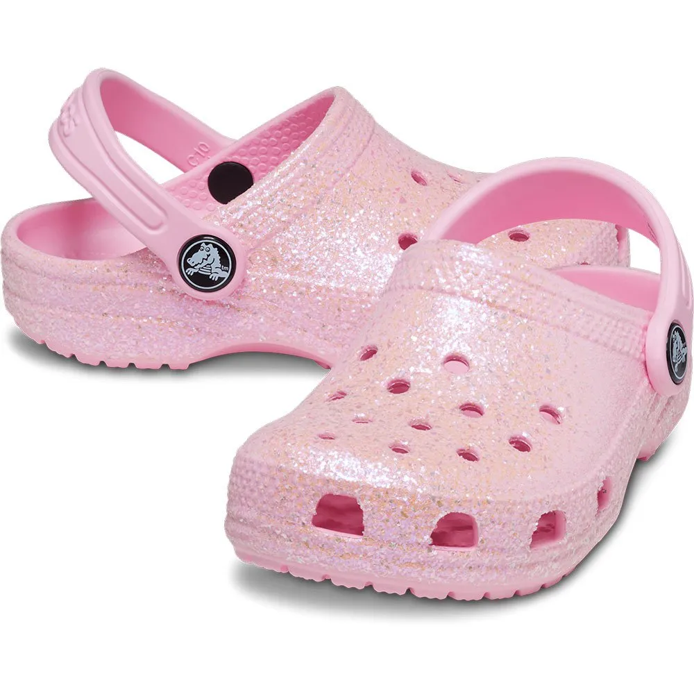 Купить Crocs 206992-6s0-c8 Деревянные башмаки Classic Glitter Flamingo 35x25x15 EU 24 7ft.ru в интернет магазине Семь Футов